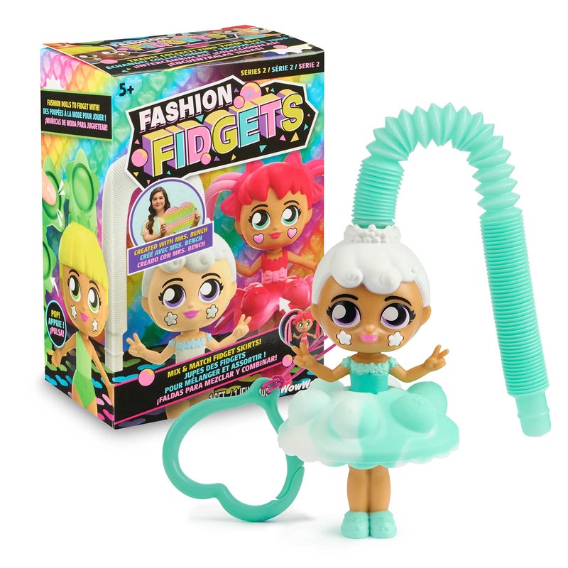 واو وي Fashion Fidgets Dolls - دمية لعبة حسية لتخفيف القلق والتوتر للأطفال - لعبة فيدجيت (إصدار 2023) - Image 1